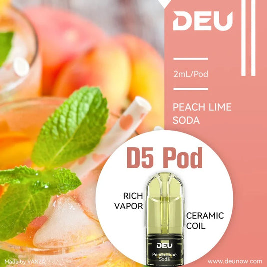 DEU D5 Peach Lime Soda