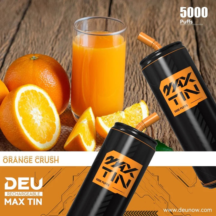 DEU Max Tin Orange Crush - Veextech Store Canada