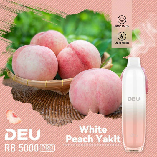 DEU RB5000 Pro White Peach Yaklt - Veextech Store Canada