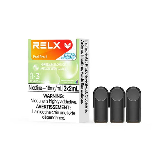 RELX Pod Pro 2 Green Melon Ice