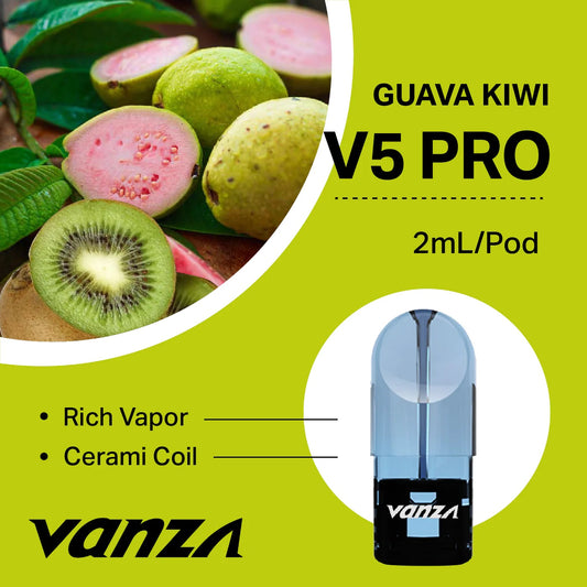 VANZA V5 Pro Guava Kiwi