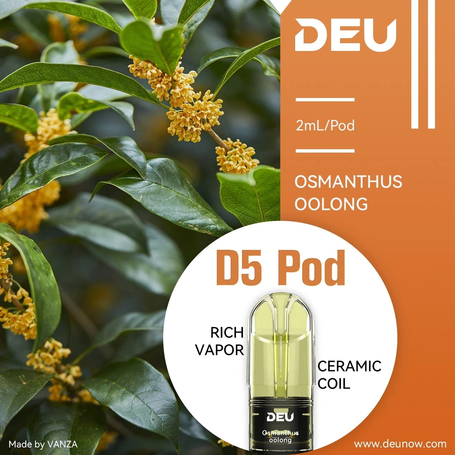 DEU D5 Osmanthus Oolong - Veextech Store Canada