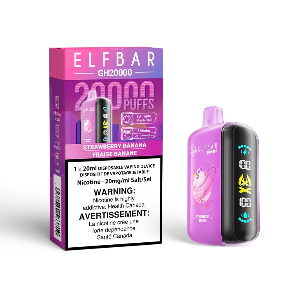 ELFBAR GH20000 Strawberry Banana