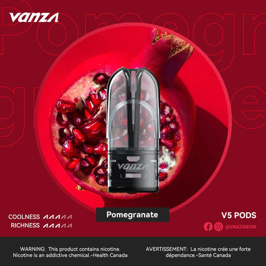 VANZA V5 Pomegranate - Veextech Store Canada