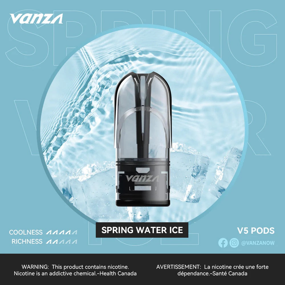 VANZA V5 Spring Water Ice - Veextech Store Canada